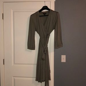 Banana Republic Silk faux Wrap dress, size XL